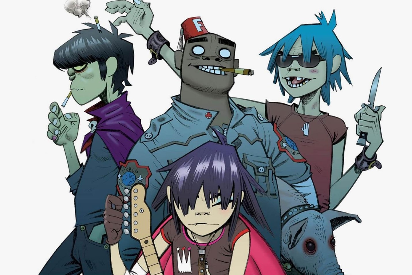 Escucha Cracker Island La Nueva Canción De Gorillaz Sound And Vision